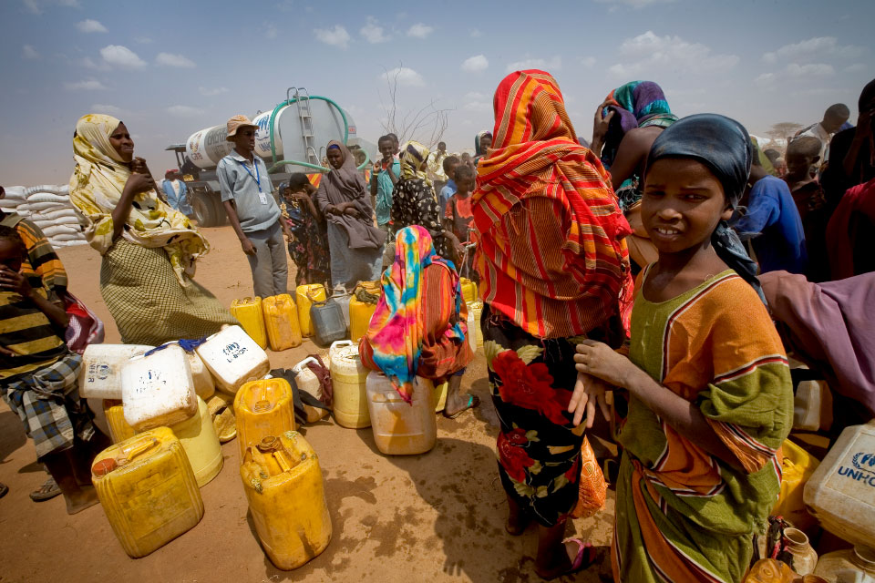 Humanitarian aid for East Africa Drought