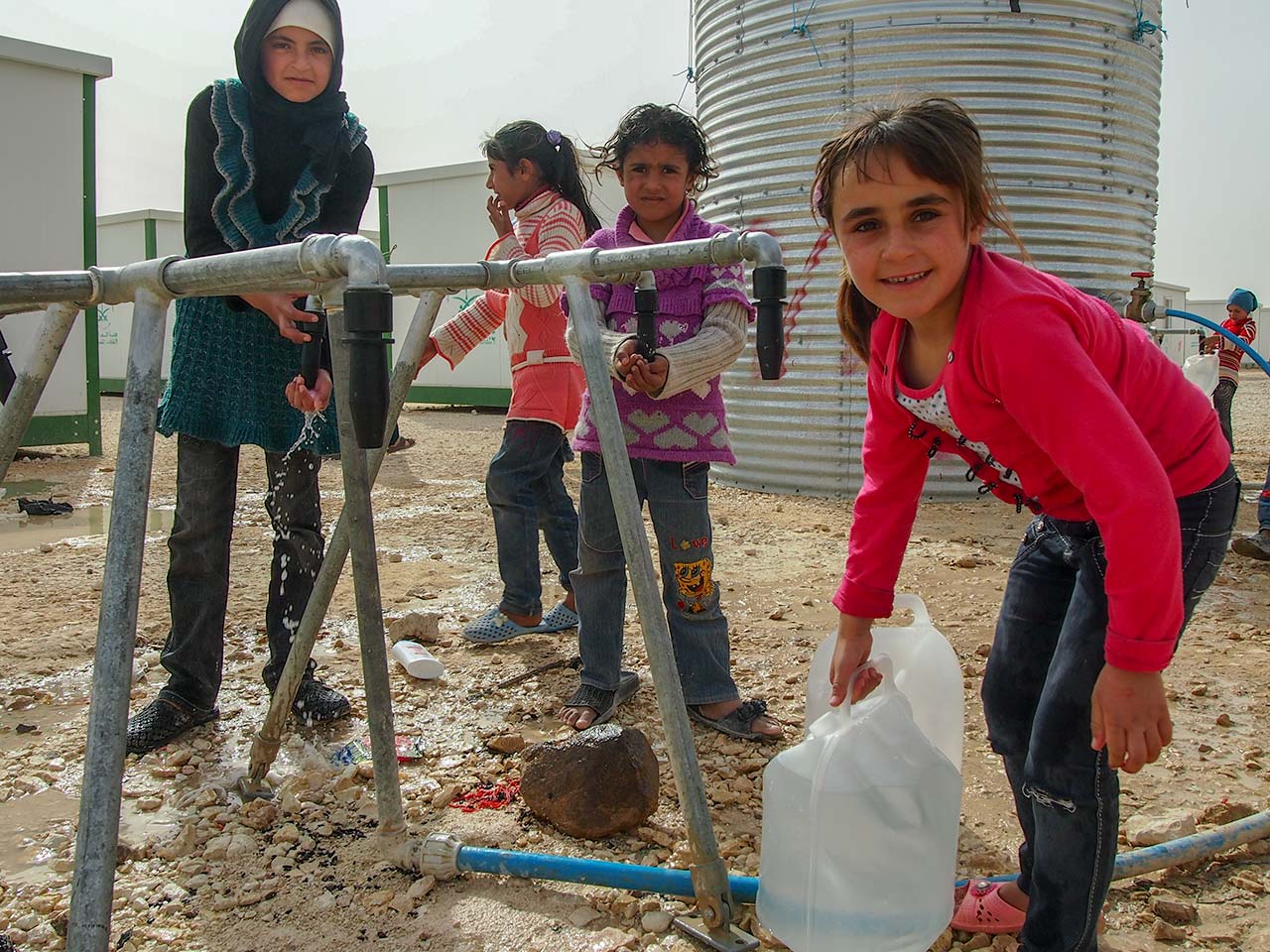 Syrian Refugee Crisis water aid