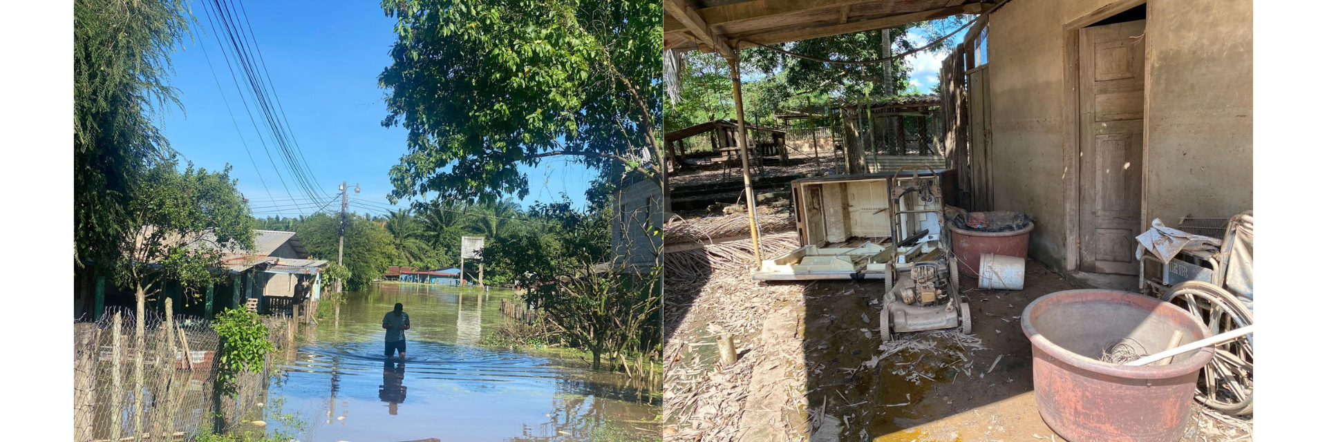 devastating floods in Honduras